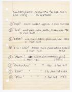 1984 - 1985 Application NY Foundation For The Arts