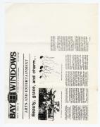 1985 - 1986 Consignment Forms Hayden Gallery, MIT, Nude Naked Stripped