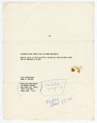 1984 Project Outline, Zeller Meyer Galerie