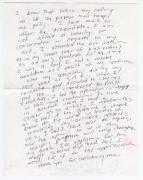 1976 - c.1985 College Materials Transcripts, Application to Grad School